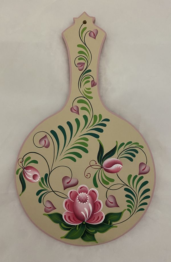 Pink & Green Folk Floral E-packet