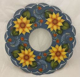 Pretty Sunflower Wreath E-packet