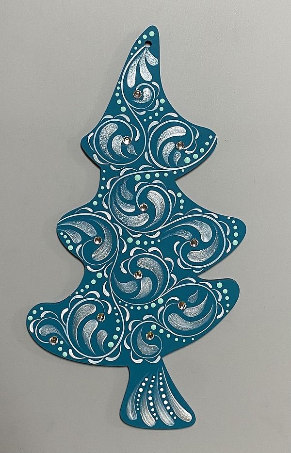 Shimmering Tree Ornament E-packet